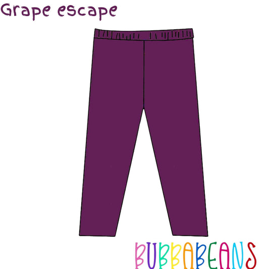 Grape Escape Legging