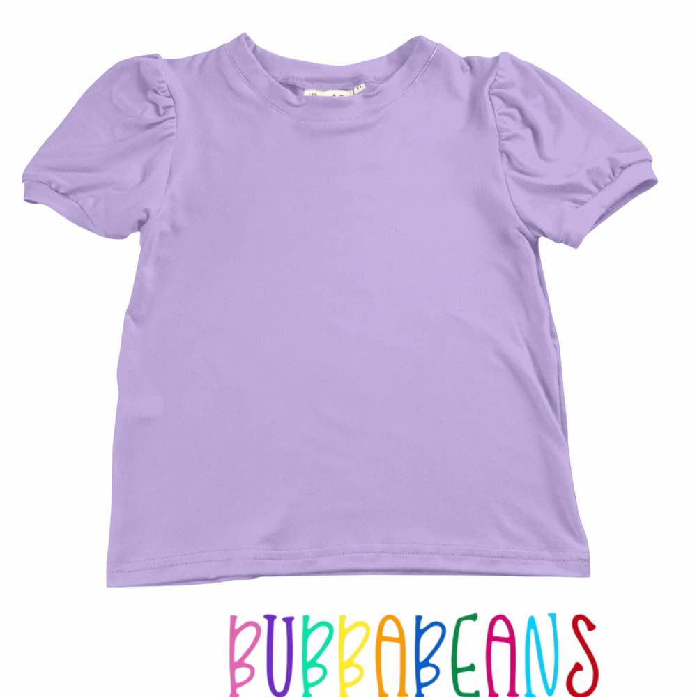 Sugar Plum Puff Sleeve Tee