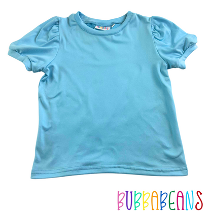 Blue Skies Puff Sleeve Tee