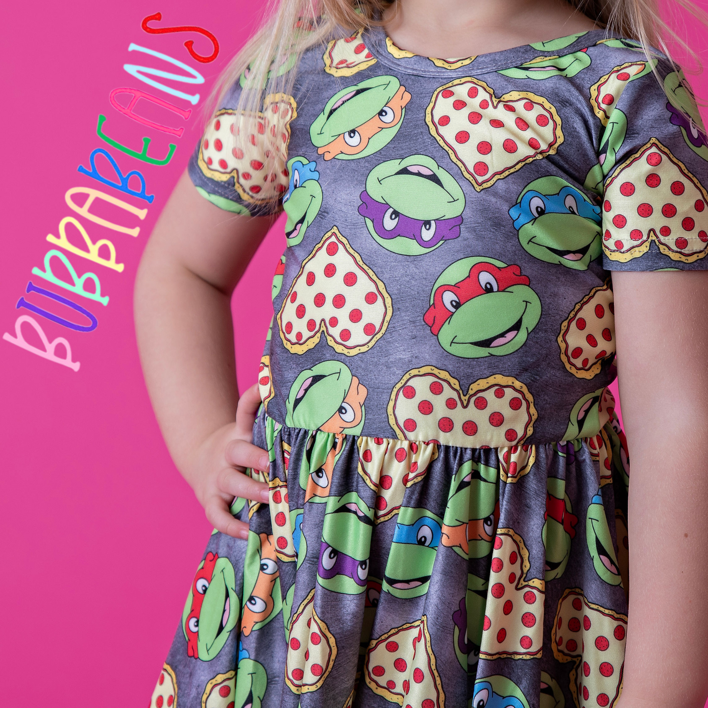 Turtle Power Twirl Dress